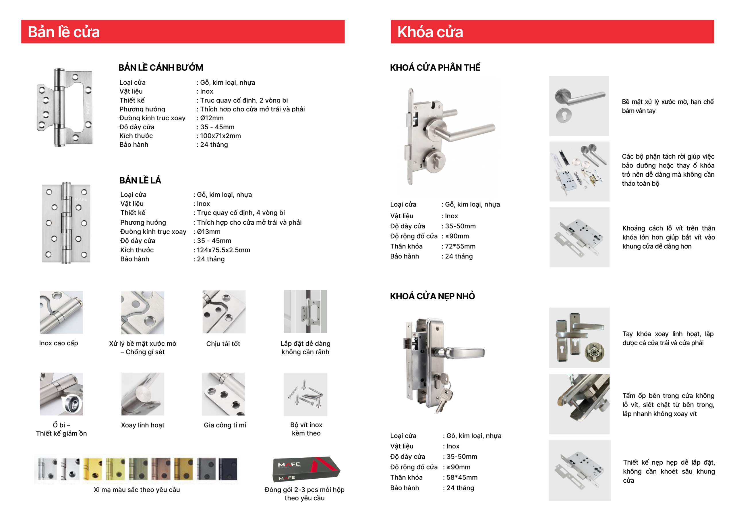 brochure mafe